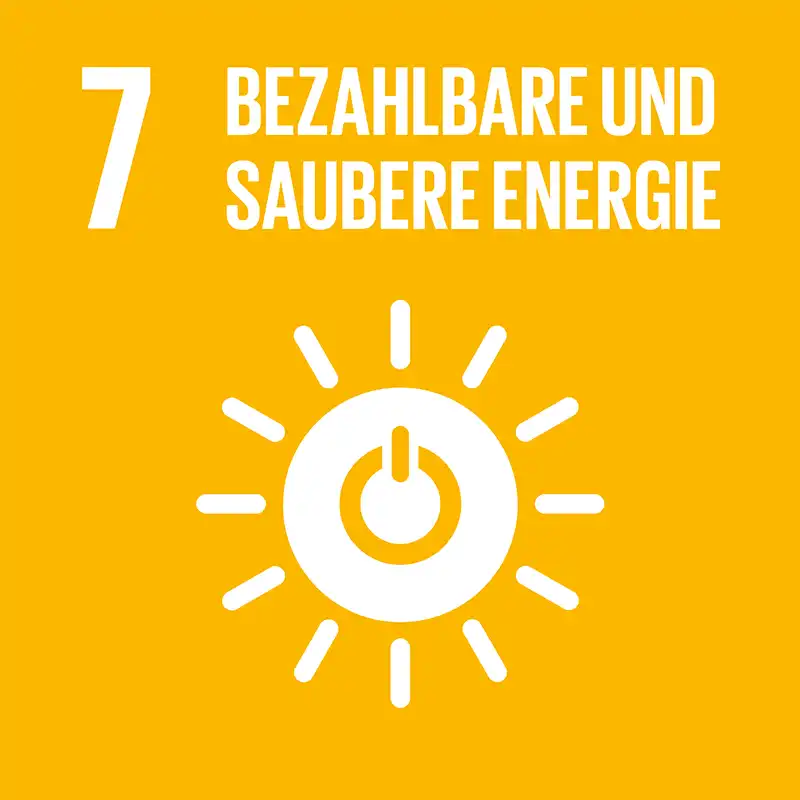 Bild der Nachhaltigkeitsziele zum Thema: Bezahlbare und saubere Energie