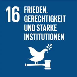 Grafik der Vereinten Nationen zum Thema Frieden