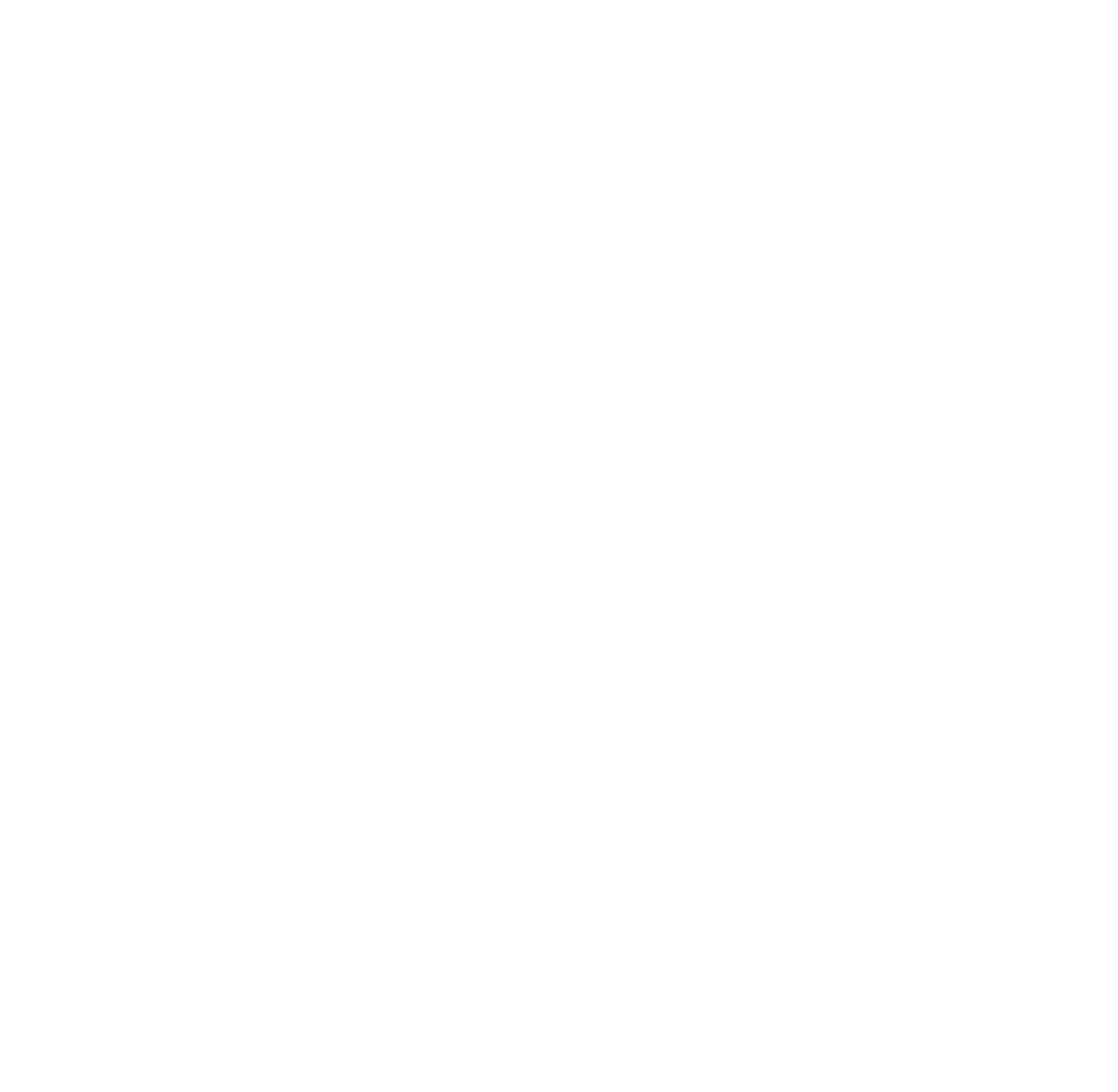 Grafik als Blume in weisser Outline